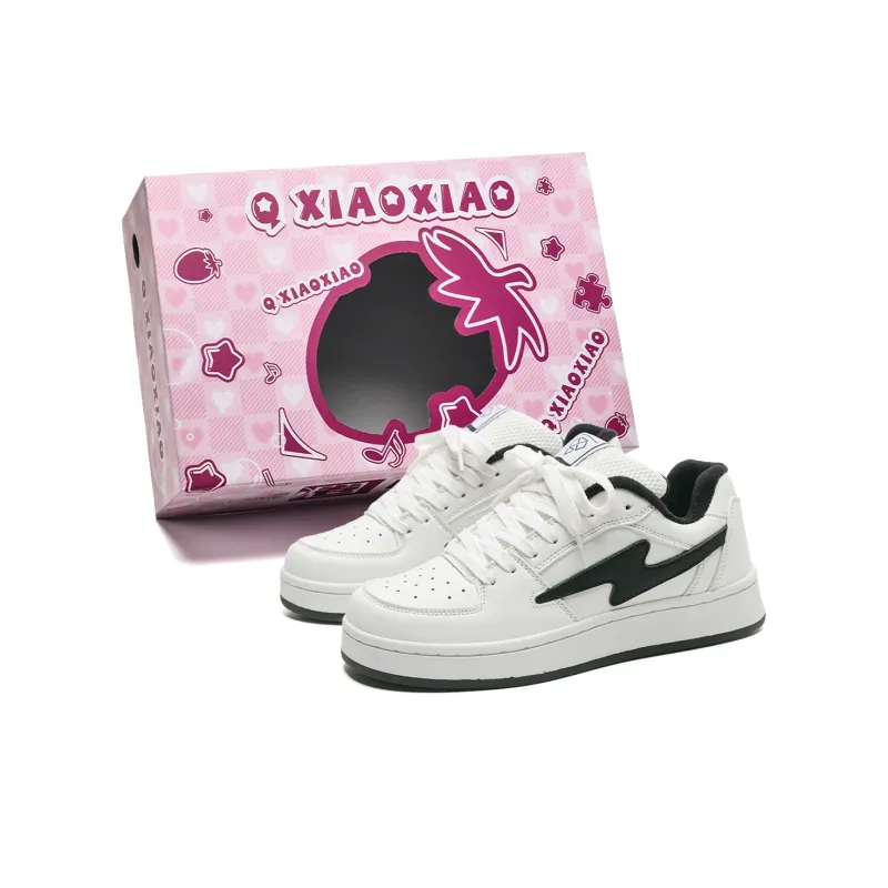 Circle small Skateboard Shoes Unisex Low Top Cherry Blossom Pink Fleece Lined-0