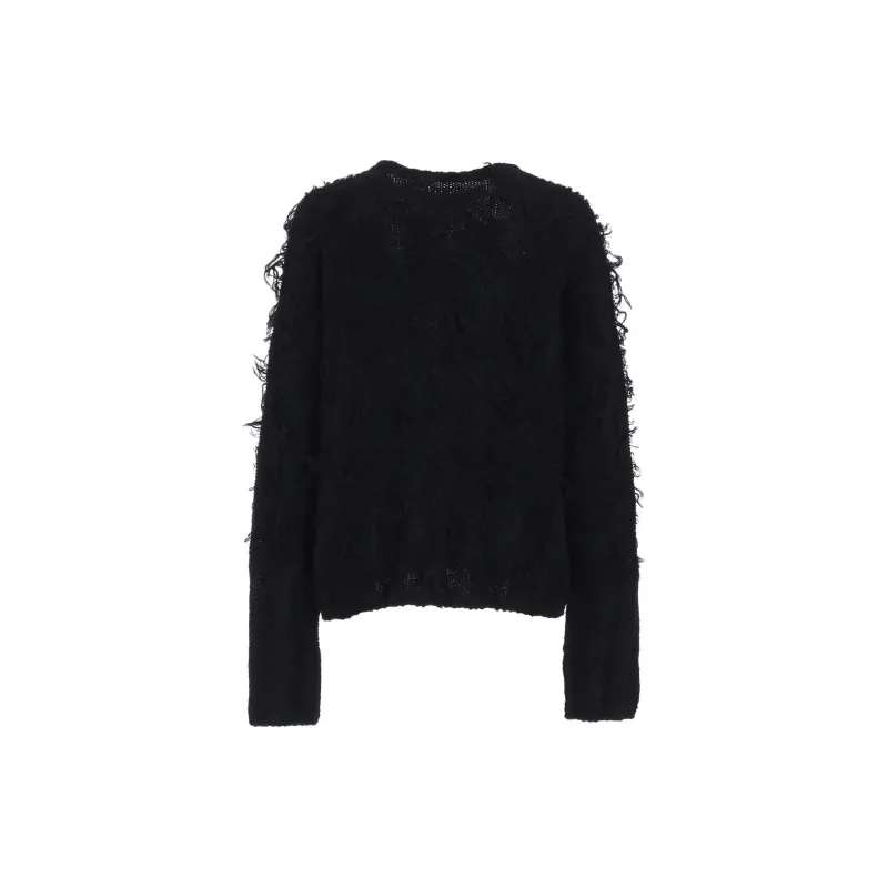 Yohji Yamamoto Ground Y FW24 Sweater Unisex Black-1