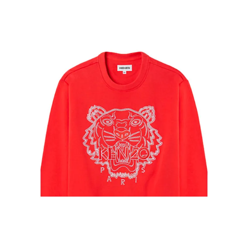 KENZO Sweatshirts Men Red-4