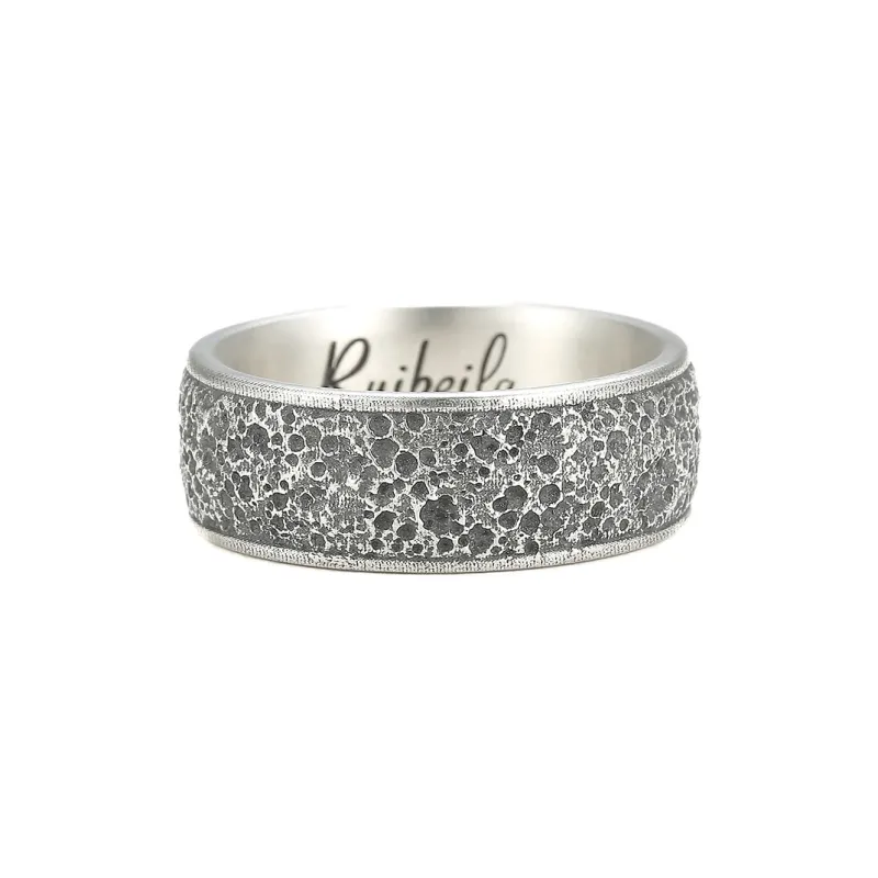 Ruibeila 925 Sterling Silver Rings Men's-3