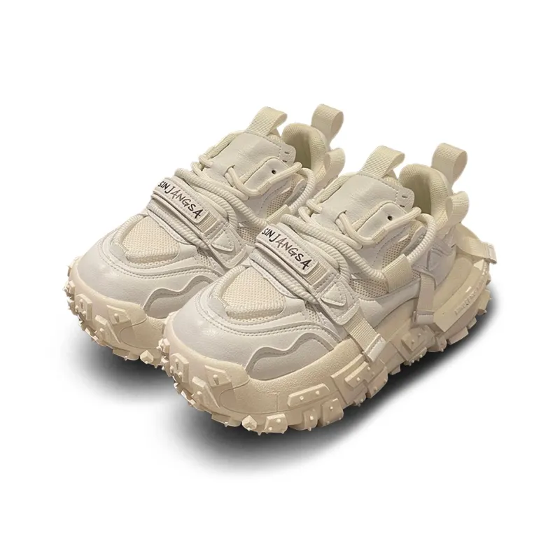 Legaco Chicken Cushioning Anti Slip And Wear Resistant Height Increasing Low Top Chunky Sneakers Men's Box-2