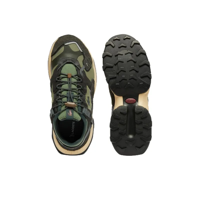 LACOSTE L-Guard Breaker Slip-Resistant Low-Top Casual Shoes Men's Green-4