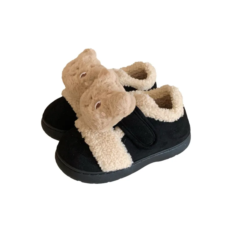 Thin Strips Cotton Slippers Women's, Light Brown-11