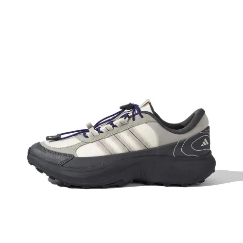 Adidas ROAM WANDER Slip Resistant Water Resistant Low Top Trekking Shoes Unisex Gray Black
