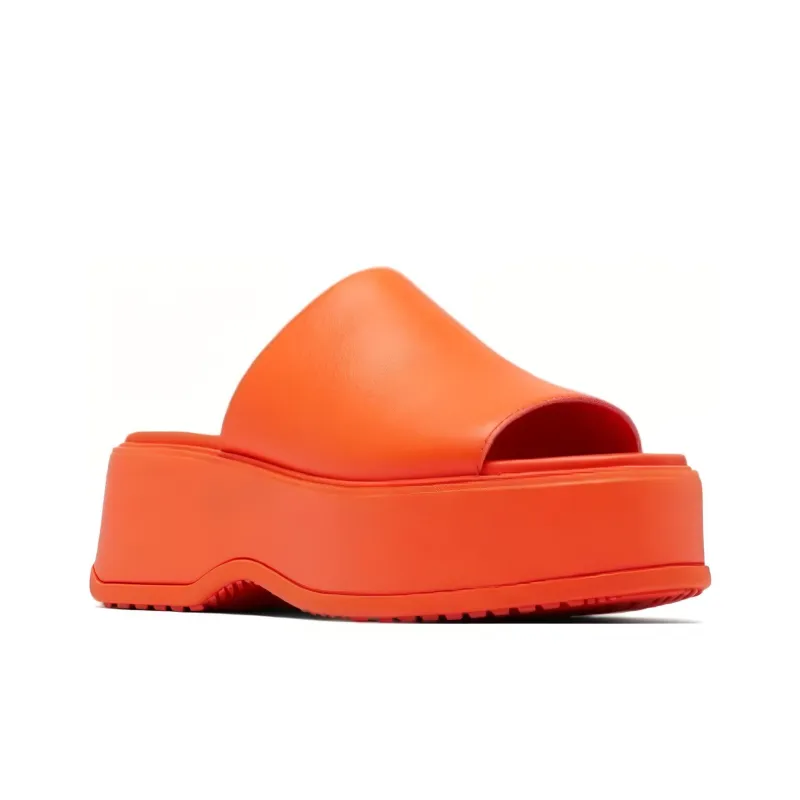 SOREL Rubber Sole Slip-Resistant Slide Slippers Women's Orange-2
