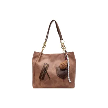 Gerlanx PU Tote Bag Shopping Bag Shoulder Bags Medium Size Women's Multicolor