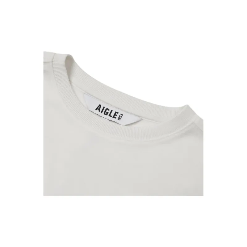 AIGLE Sweatshirt Women's Pink White-3