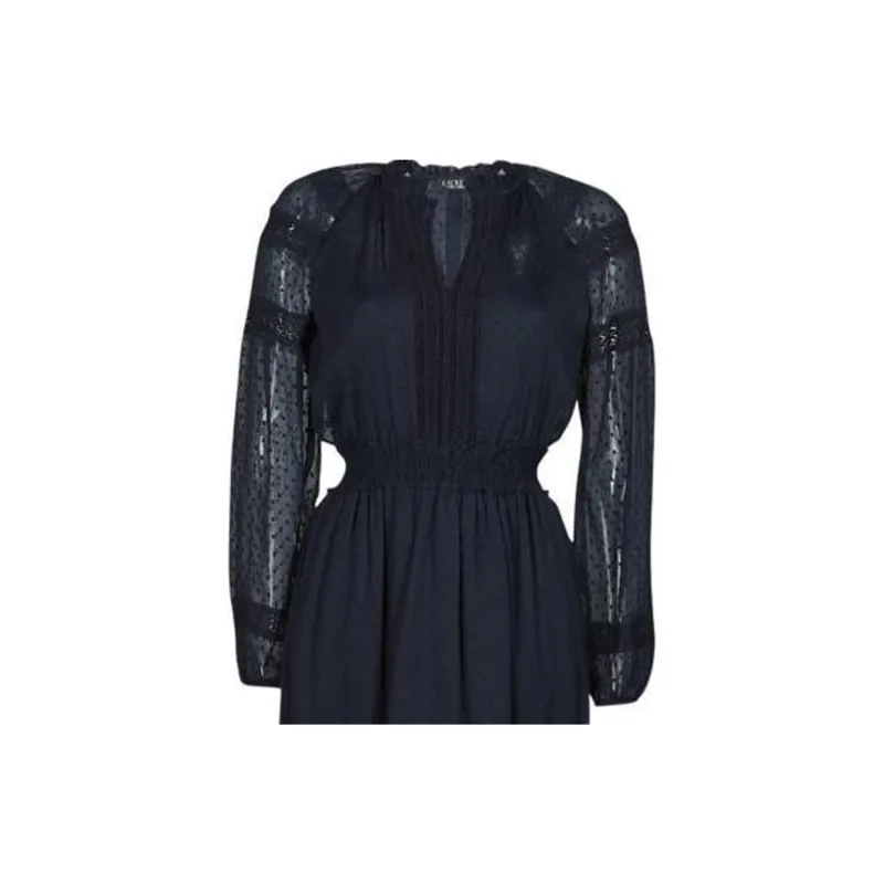 Polo Ralph Lauren Long Sleeved Dress Women's Dark Blue-4