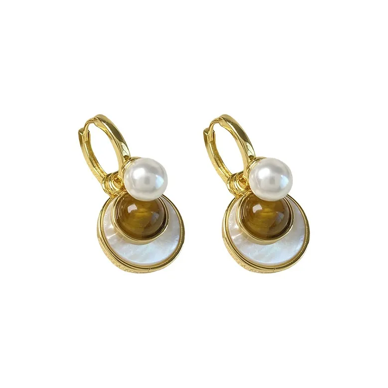 ORDI Freshwater Pearl Earrings Unisex-2