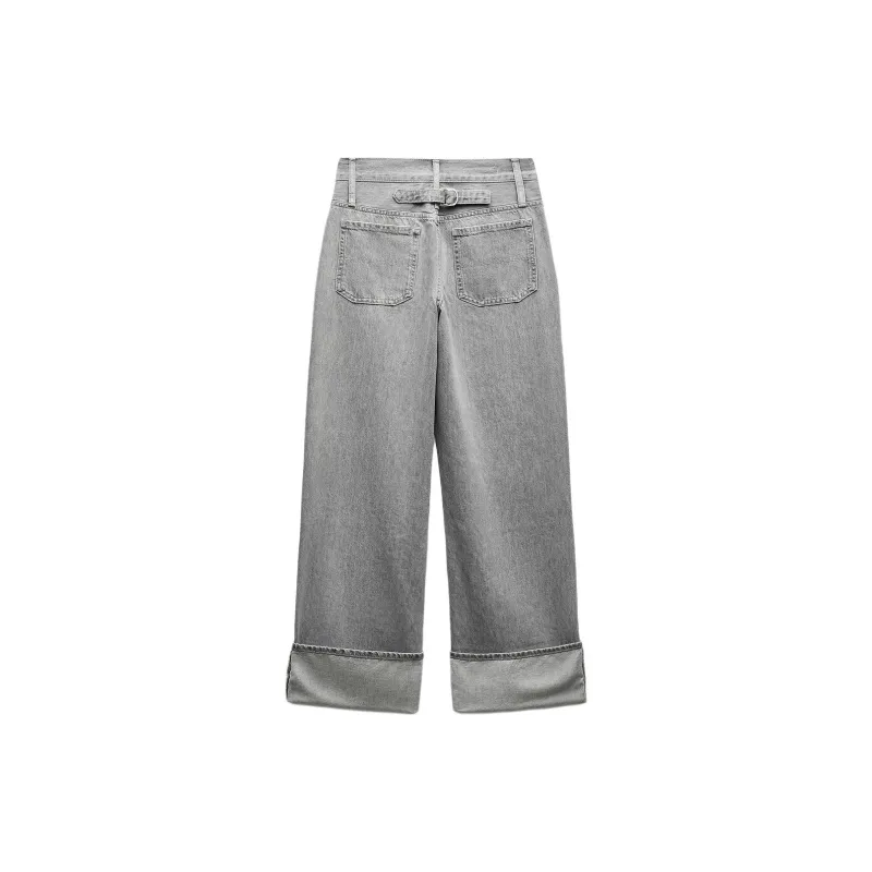 ZARA Jeans Women's Gray-1