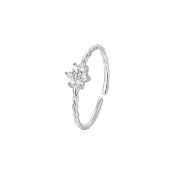 WEST ISLAND 925 Sterling Silver Rings Women's