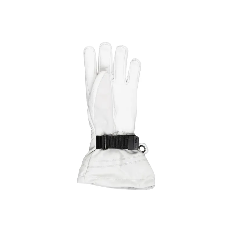 HESTRA Polyamide Leather Polyester Sports Gloves Men's White-0