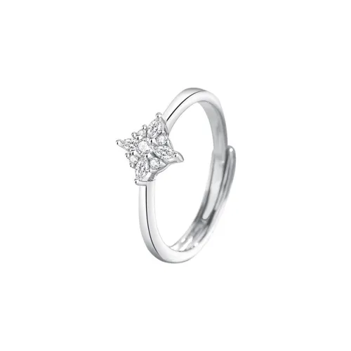 WEST ISLAND 925 Sterling Silver Rings Women's