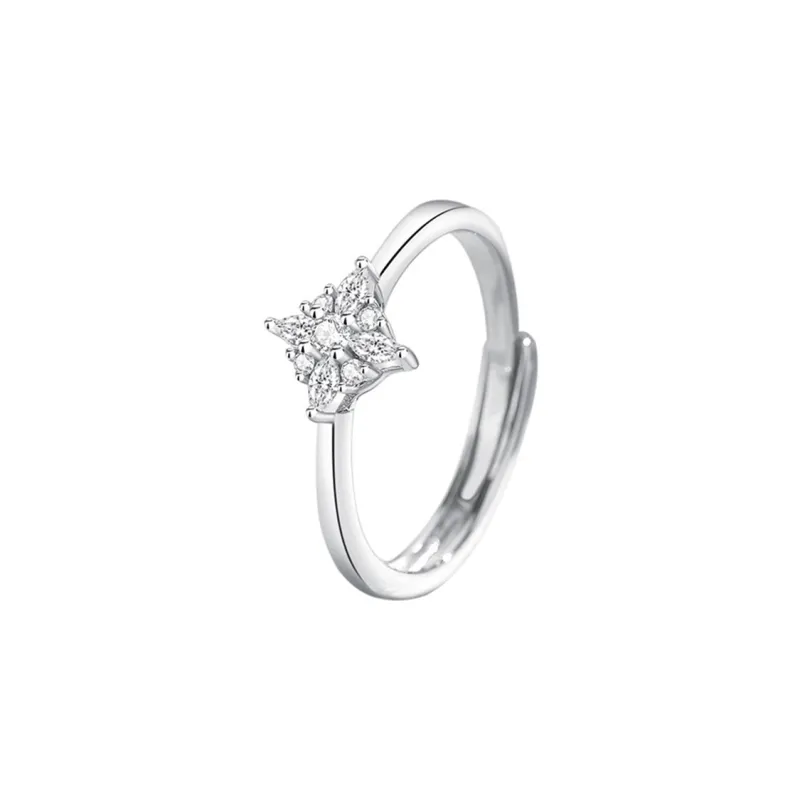 WEST ISLAND S925 Sterling Silver Rings Women's-0
