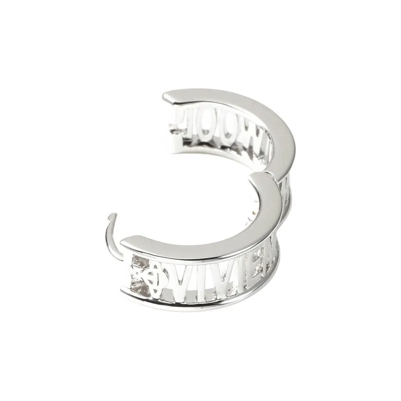 Vivienne Westwood Metal Earrings Men's Silver-3