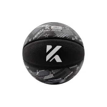 KANTANZHE Rubber Basketball Brown Black Size 7 Training Match Unisex