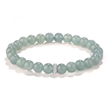 Green Craftsman Glutinous Jade Bracelets Women's