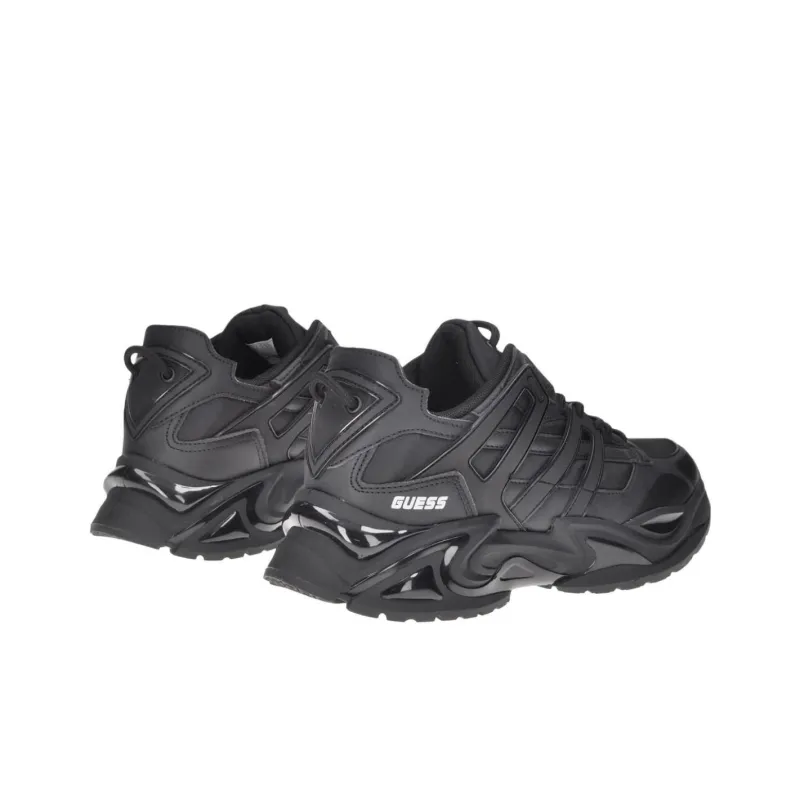 GUESS Belluno Low-Top Casual Shoes Men's Black-3