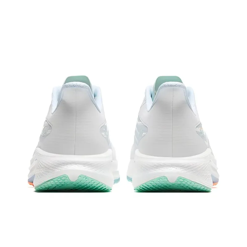 Anta MACH Mach 4.0 Cushioning Wear-Resistant Low-Top Running Shoes Women's White Blue-2