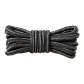 Black[1 Pack 120cm]Close-Knit Woven | Pilling-Resistant