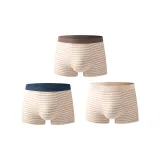 9002 Style Brown+Royal Blue+Apricot (3 Pack)