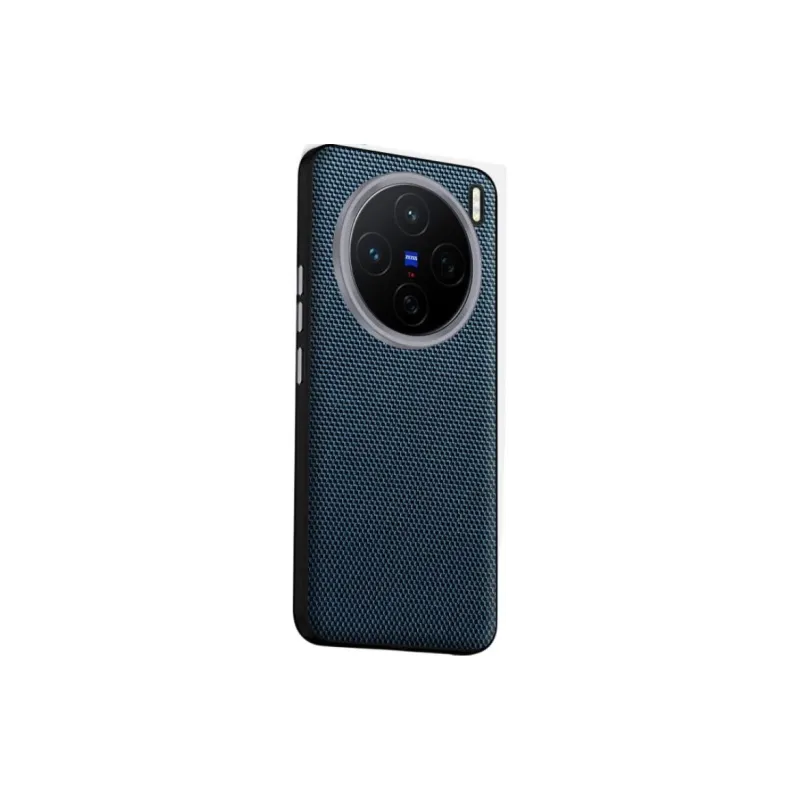 TXBX Vegan Leather Material Individual Creative Woven Pattern Phone Case Compatibility With Vivo X200 Collection-2