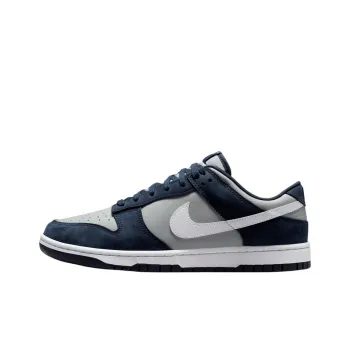 Nike Dunk Anti Slip Wear Resistant Low Top Skateboard Shoes Unisex Blue Gray