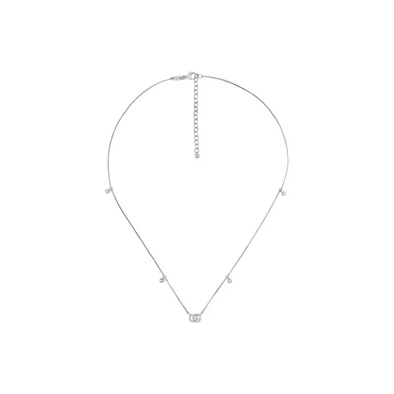 GUCCI GG Running Necklaces Women's Silver-1