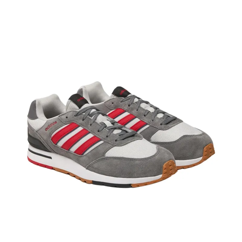 Adidas Run 80s Grey Four Better Scarlet Grey One-2