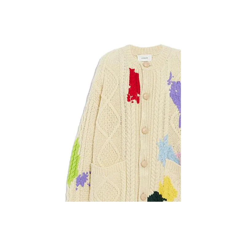 COACH Knitwear Women's Cream White-3