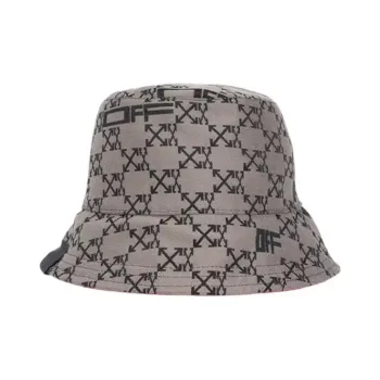 OFF WHITE Monogram Reversible Bucket Hat