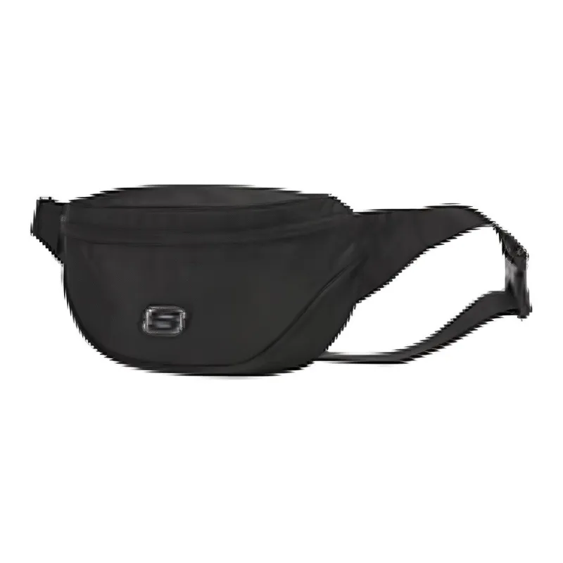 Skechers Fabric Fanny Pack Regular Unisex Carbon Black-1