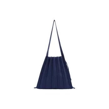 JOSEPH&STACEY Polyester One Shoulder Handbags Medium Size Women's Marine Blue