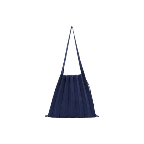 JOSEPH&STACEY Polyester One Shoulder Handbags Medium Size Women's Marine Blue