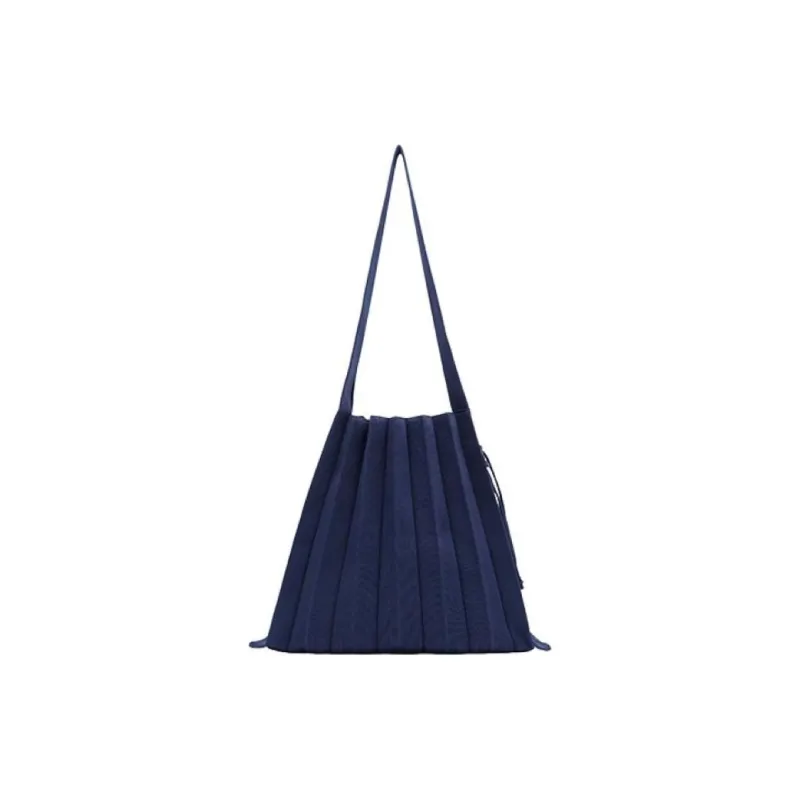 JOSEPH&STACEY Polyester One Shoulder Handbags Medium Size Women's Marine Blue-0