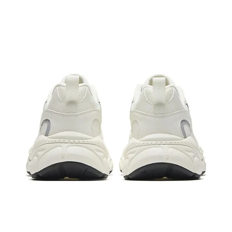 Anta Little Millennium Anti Slip Wear Resistant Low Top Casual Shoes Men's White Gray-3