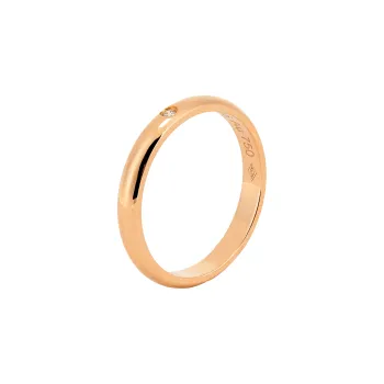 CARTIER 1895 Series 18K Rose Gold Rings Unisex