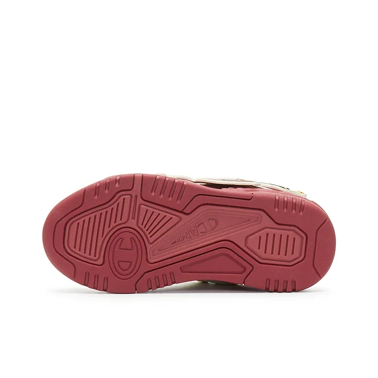 Champion Snake Year Buckle Fun Coco Skate Low-Top Skateboard Shoes Men's Milk White/Ash Red-4
