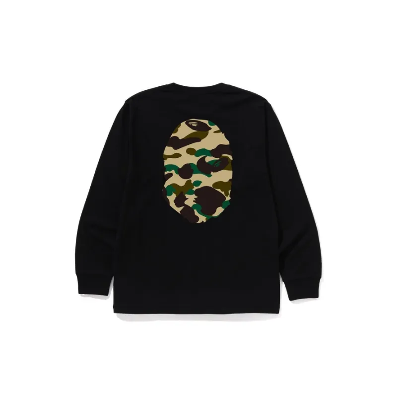 A BATHING APE ® 1ST Camo Big Ape head T shirt-5