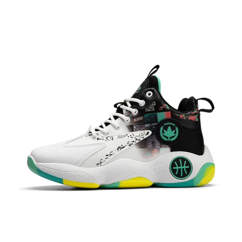 MUSHILANDI Cushioning, Slip Resistant, Abrasion Resistant, Rebound Mid Top Basketball Shoes Unisex-12