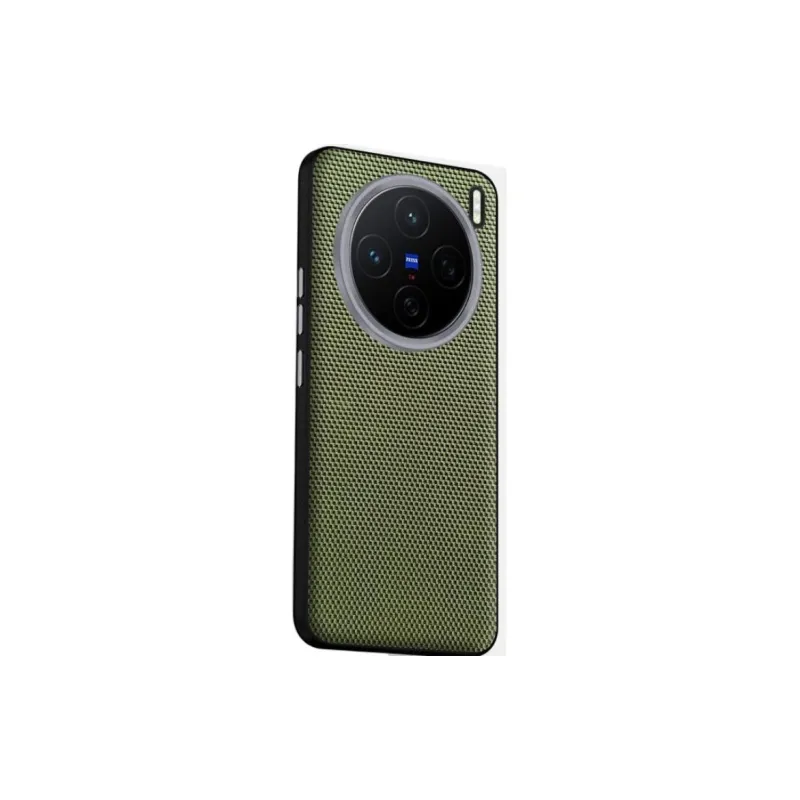 TXBX Vegan Leather Material Individual Creative Woven Pattern Phone Case Compatibility With Vivo X200 Collection-4