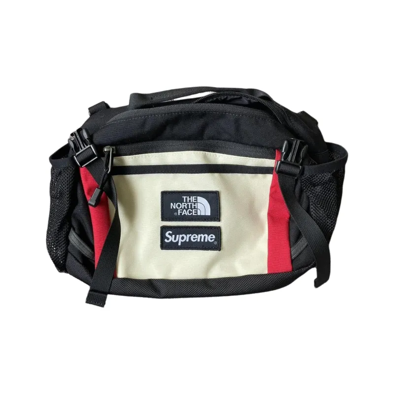 Supreme The North Face Collaboration FW18 Nylon Crossbody Bag, Sling Bag, Fanny Pack Regular Unisex White-2