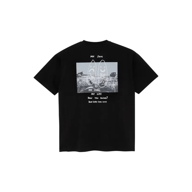 POLAR SKATE CO Struggle Tee T Shirt Unisex Black-1