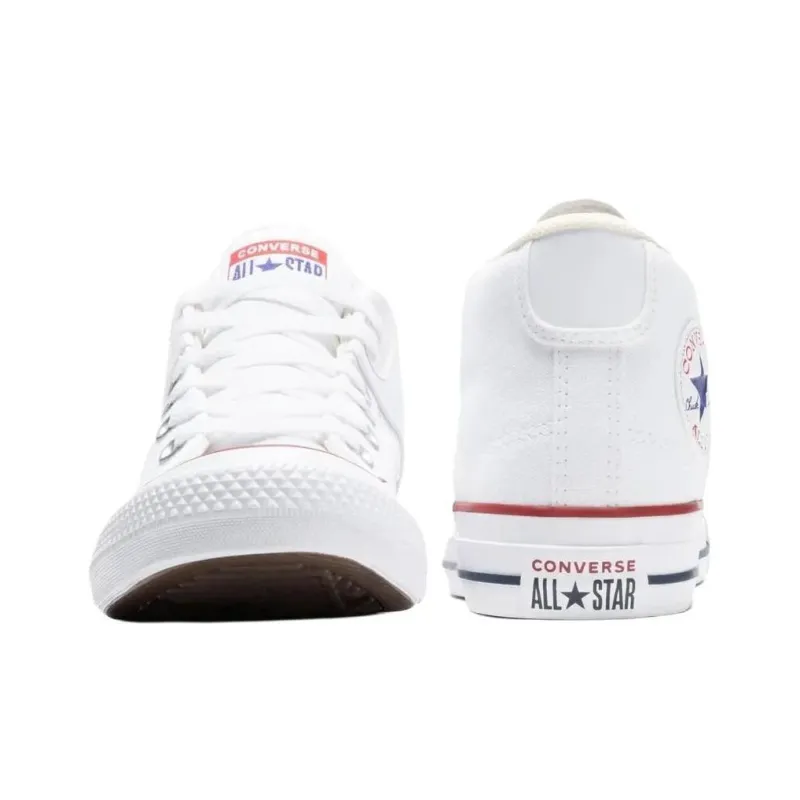 Converse CTAS Anti Slip Wear Resistant High Top Canvas Shoes Unisex White-3