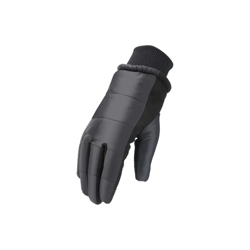 GUB Riding Equipment Glove Outdoor Unisex 20D Nylon Matte Fabric Black-1
