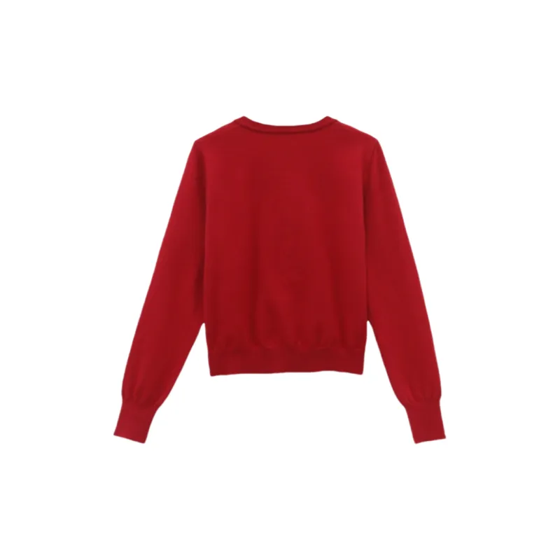 EVPGB Knitwear Women's Red-1