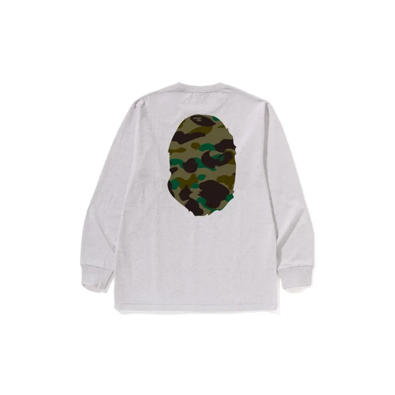 A BATHING APE ® 1ST Camo Big Ape head T shirt-7