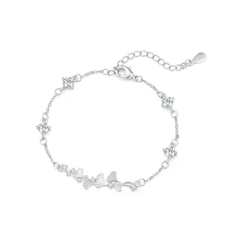 Zbird Sterling Silver Bracelets Women's