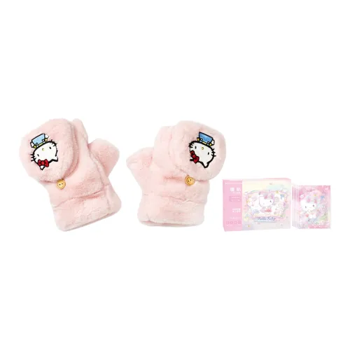 Hello Kitty Polyester Knit Gloves Unisex