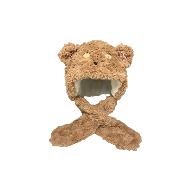 WODONBLE Polyester Hoods & Plush Hats Unisex-3